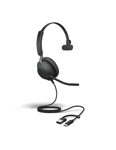 Casti audio Jabra Evolve2 40 Mono