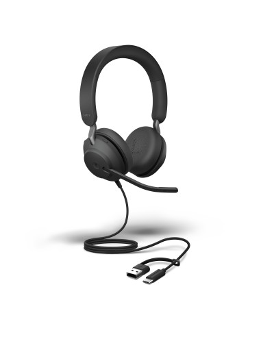 Casti audio Jabra Evolve2 40 Stereo