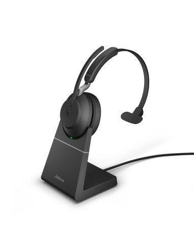 Casti audio Jabra Evolve2 65 Mono Stand Black