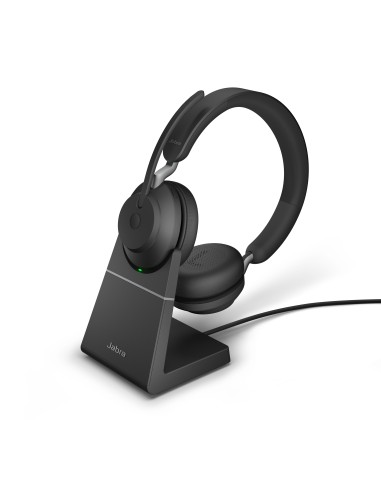Casti audio Jabra Evolve2 65 Stereo Stand Black