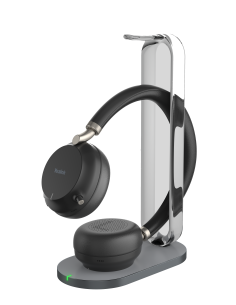 Yealink BH72 Black with Wireless charging stand
